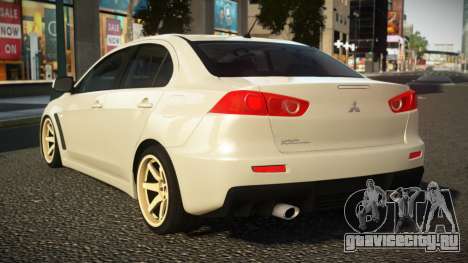 Mitsubishi Lancer Evo X Chutaro для GTA 4