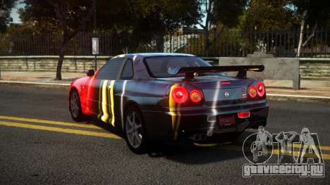 Nissan Skyline R34 Niohashi S12 для GTA 4