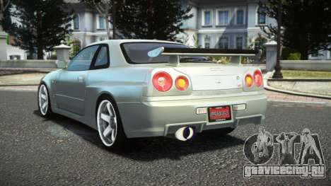 Nissan Skyline R34 Rikolas для GTA 4