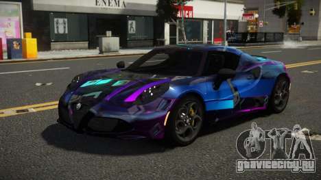 Alfa Romeo 4C Niroku S11 для GTA 4