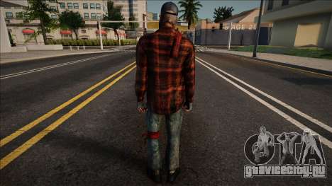 HD скин бомжа для GTA San Andreas