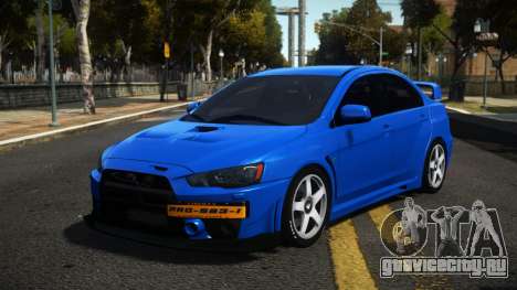 Mitsubishi Lancer Evo X Ruji для GTA 4