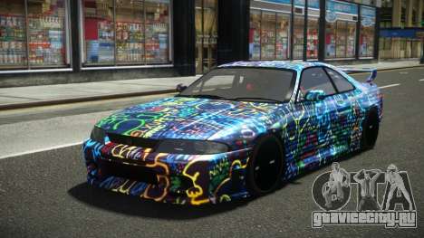 Nissan Skyline R33 Nebung S4 для GTA 4