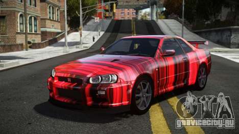 Nissan Skyline R34 Tufusa S4 для GTA 4