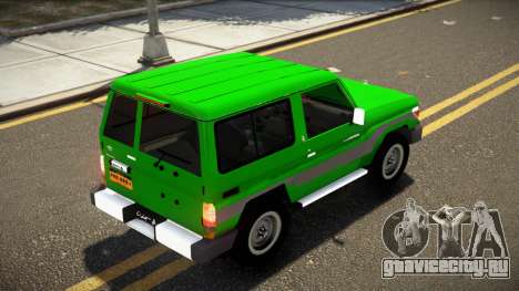 Toyota Land Cruiser Tacixo для GTA 4