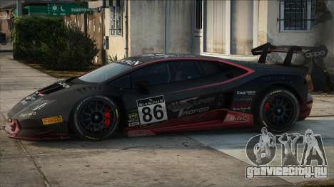 2015 Lamborghini Huracan Super Trofeo v1.1 для GTA San Andreas