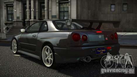 Nissan Skyline R34 Bafecion для GTA 4