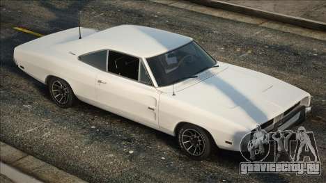 Dodge Charger RT White для GTA San Andreas