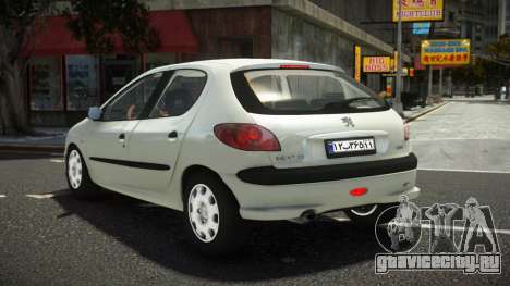 Peugeot 206 Lotra для GTA 4