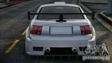 Ford Mustang Custom White для GTA San Andreas