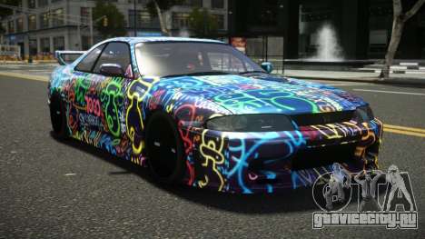 Nissan Skyline R33 Nebung S4 для GTA 4