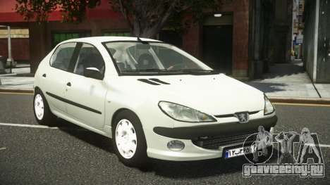 Peugeot 206 Lotra для GTA 4