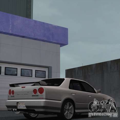 Nissan Skyline ER34 showroom для GTA San Andreas