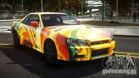 Nissan Skyline R34 Tufusa S13 для GTA 4