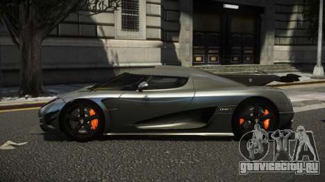 Koenigsegg Agera One Vugta для GTA 4