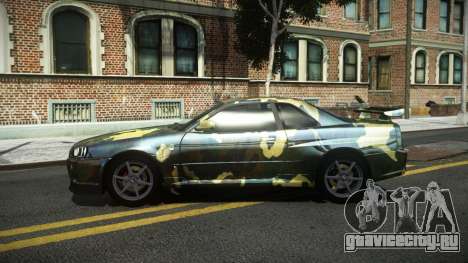 Nissan Skyline R34 Tufusa S7 для GTA 4