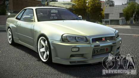 Nissan Skyline R34 Rikolas для GTA 4