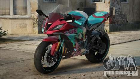 Kawasaki Ninja ZX-10 Hatsune Miku Itansh для GTA San Andreas