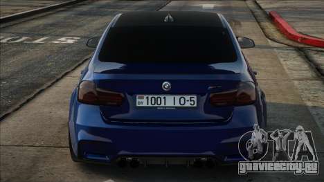 BMW M3 F80 Blue для GTA San Andreas