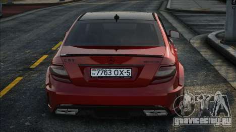 Mercedes-Benz C63 AMG (W204) Red Series для GTA San Andreas