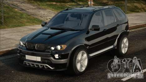 BMW X5 E53 Black для GTA San Andreas