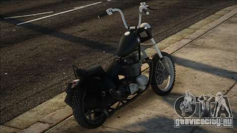 Triumph Bonnevile 1976 (The Walking Dead) v2 для GTA San Andreas