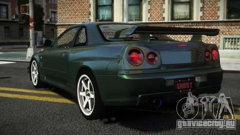 Nissan Skyline R34 Volda для GTA 4