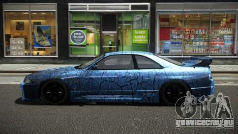 Nissan Skyline R33 Nebung S14 для GTA 4