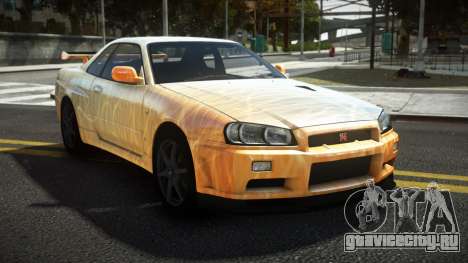 Nissan Skyline R34 Tufusa S5 для GTA 4