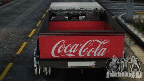 Tesla Cybertruck Coca-Cola для GTA San Andreas