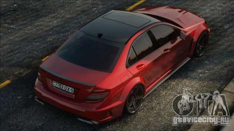 Mercedes-Benz C63 AMG (W204) Red Series для GTA San Andreas