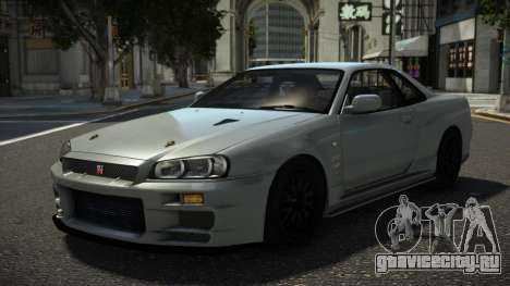 Nissan Skyline R34 Avunezro для GTA 4