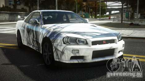 Nissan Skyline R34 Tufusa S10 для GTA 4