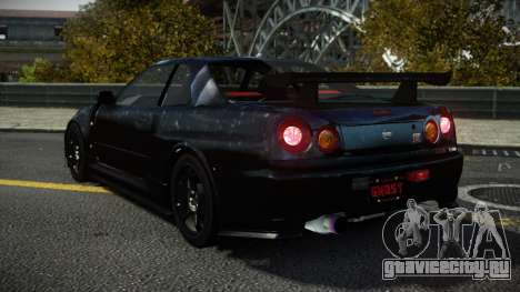 Nissan Skyline R34 Vucka для GTA 4