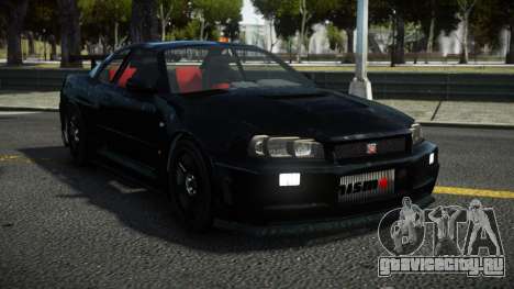 Nissan Skyline R34 Vucka для GTA 4