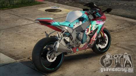 Kawasaki Ninja ZX-10 Hatsune Miku Itansh для GTA San Andreas