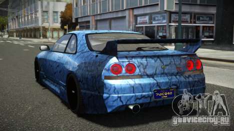 Nissan Skyline R33 Nebung S14 для GTA 4