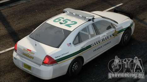 OCSO 2012 Chevrolet Impala для GTA San Andreas