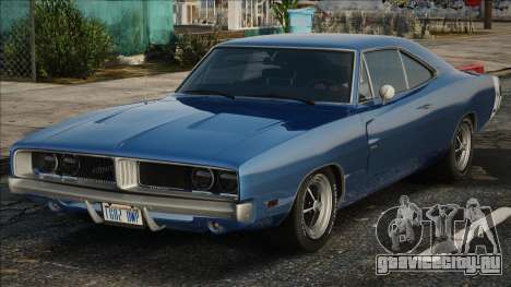 Dodge Charger RT 1970 Blue для GTA San Andreas