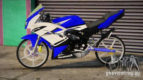 NINJA KAWASAKI RR SET INDO BIRU для GTA San Andreas