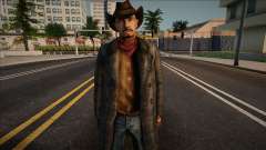 Hispanic Poko In a cowboy hat для GTA San Andreas