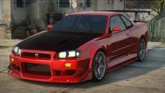 Nissan GTR R34 Sunline Racing для GTA San Andreas