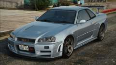 2002 Nissan Skyline GT-R Vspec II (BNR34) для GTA San Andreas