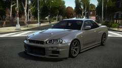 Nissan Skyline R34 Foraz для GTA 4