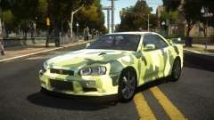 Nissan Skyline R34 Niohashi S2 для GTA 4