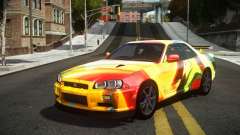 Nissan Skyline R34 Tufusa S13 для GTA 4