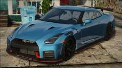 2021 Nissan GTR Blue для GTA San Andreas