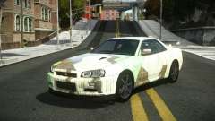 Nissan Skyline R34 Tufusa S14 для GTA 4