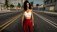 SA Style Girl v7 для GTA San Andreas