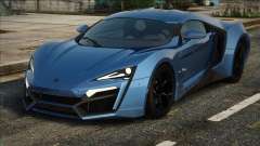 W Motors Lykan Hypersport (SA light) для GTA San Andreas